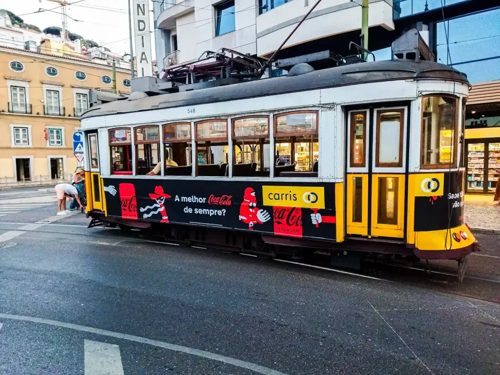 Tranvía 28 en Lisboa